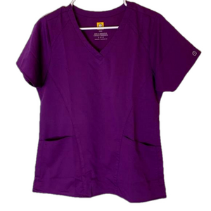 Wonder wink womens scrub top size small
